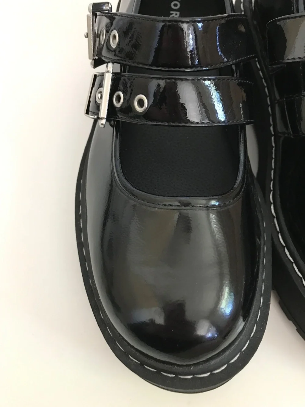 TORRID Mary Jane Black Patent Shoe Size 10.5 WW Extra Wide Width